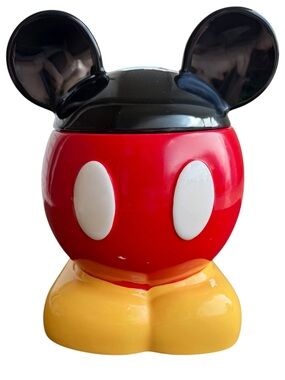 Disney Mickey Mouse Icon Ceramic Cookie Jar
